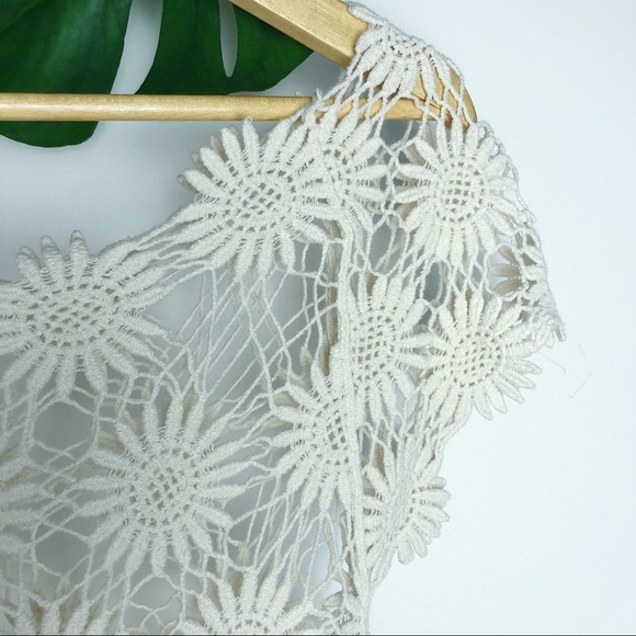 Vintage crochet sunflower ‘90’s top. - Picture 6 of 6